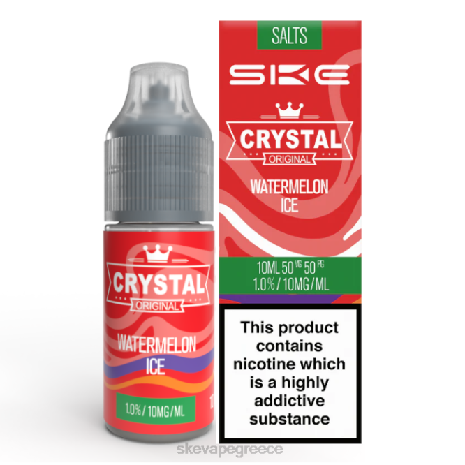 αλάτι κρυσταλλικό νικ - 10 ml πάγος καρπούζι - SKE crystal vape 26HNJ119 SKE