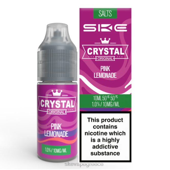 αλάτι κρυσταλλικό νικ - 10 ml ροζ λεμονάδα - SKE vape crystal 26HNJ117 SKE